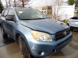 2007 TOYOTA RAV4 LIGHT BLUE 2.4L AT 2WD Z19542